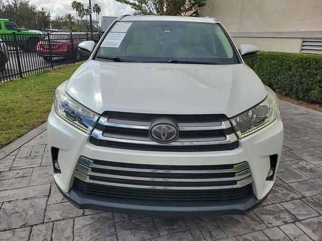 used 2019 Toyota Highlander car, priced at $27,450