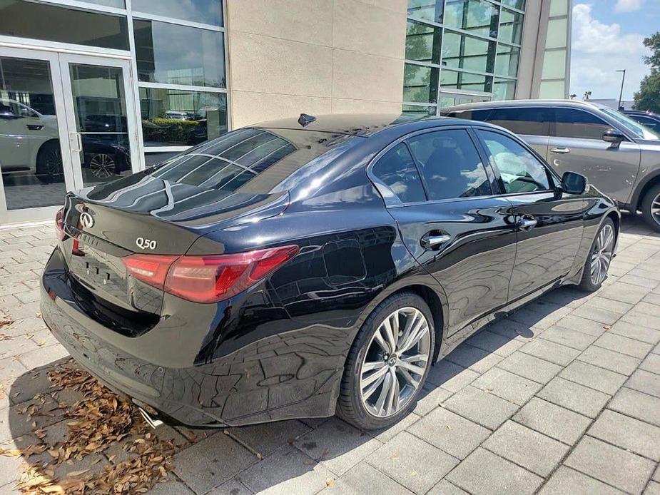 new 2024 INFINITI Q50 car, priced at $50,657