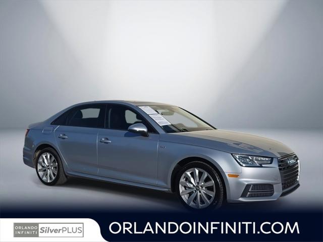 used 2018 Audi A4 car, priced at $14,500