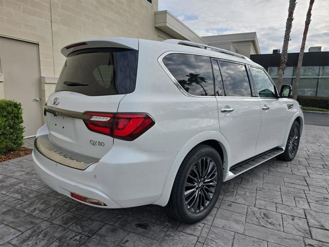 used 2022 INFINITI QX80 car, priced at $44,400