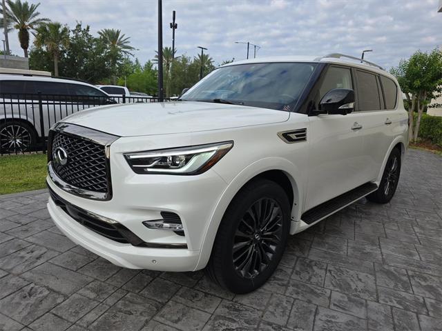 used 2022 INFINITI QX80 car, priced at $44,400