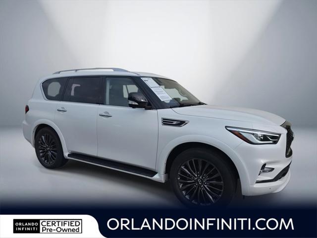 used 2022 INFINITI QX80 car, priced at $44,400