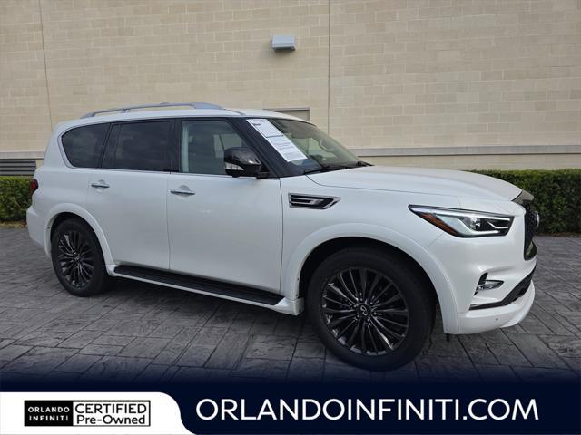 used 2022 INFINITI QX80 car, priced at $44,400