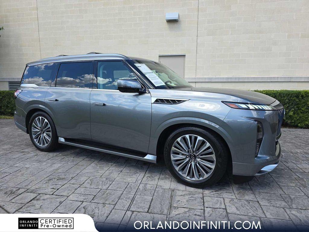 used 2025 INFINITI QX80 car, priced at $83,900