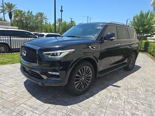 used 2024 INFINITI QX80 car, priced at $64,500