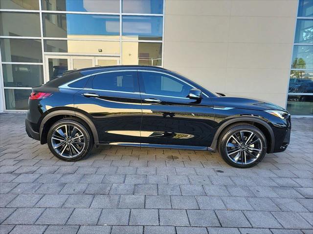 new 2025 INFINITI QX55 car, priced at $61,340