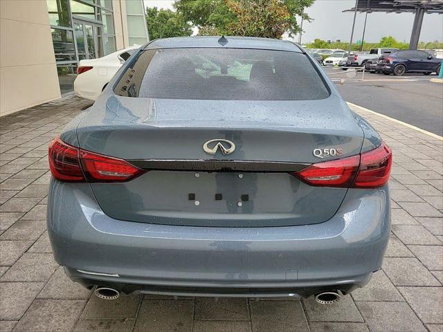 new 2024 INFINITI Q50 car, priced at $58,542