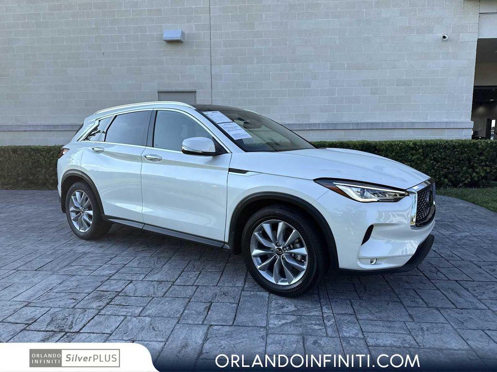 used 2022 INFINITI QX50 car, priced at $26,750