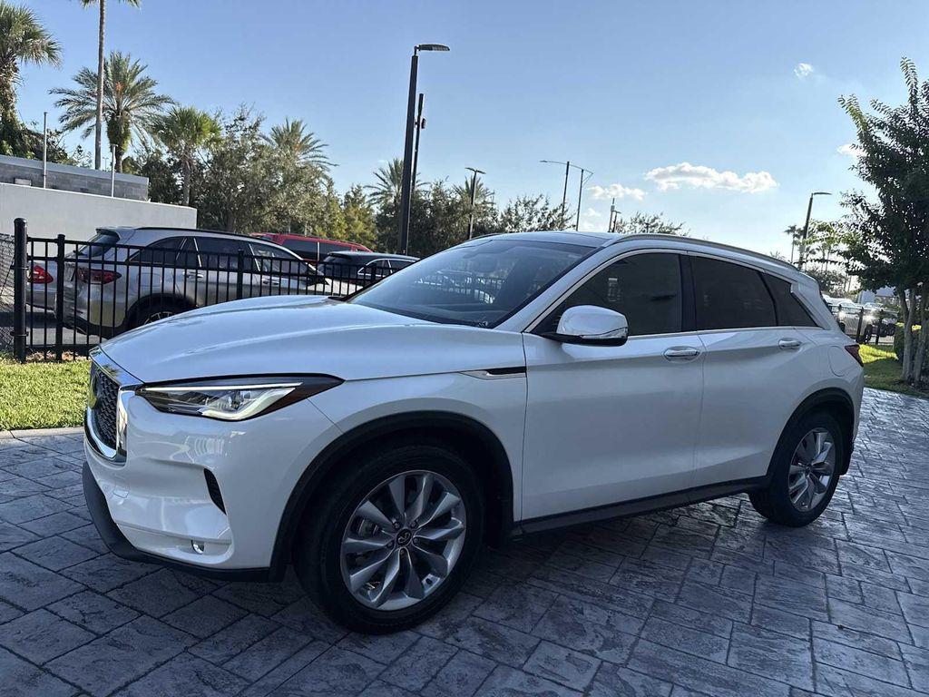 used 2022 INFINITI QX50 car, priced at $26,750