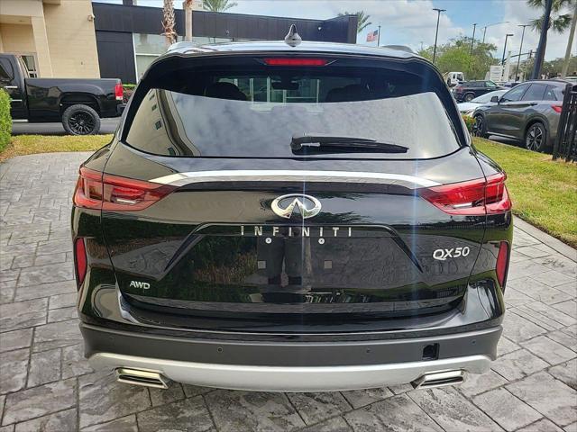 new 2025 INFINITI QX50 car, priced at $48,370