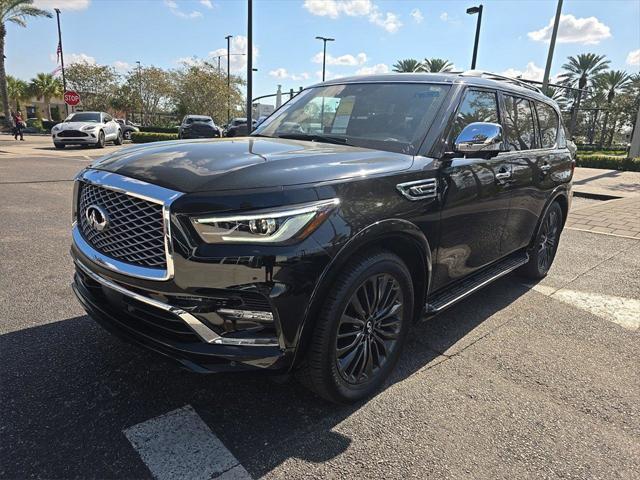 used 2022 INFINITI QX80 car, priced at $47,300