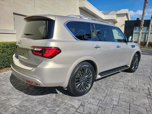 used 2024 INFINITI QX80 car, priced at $58,550