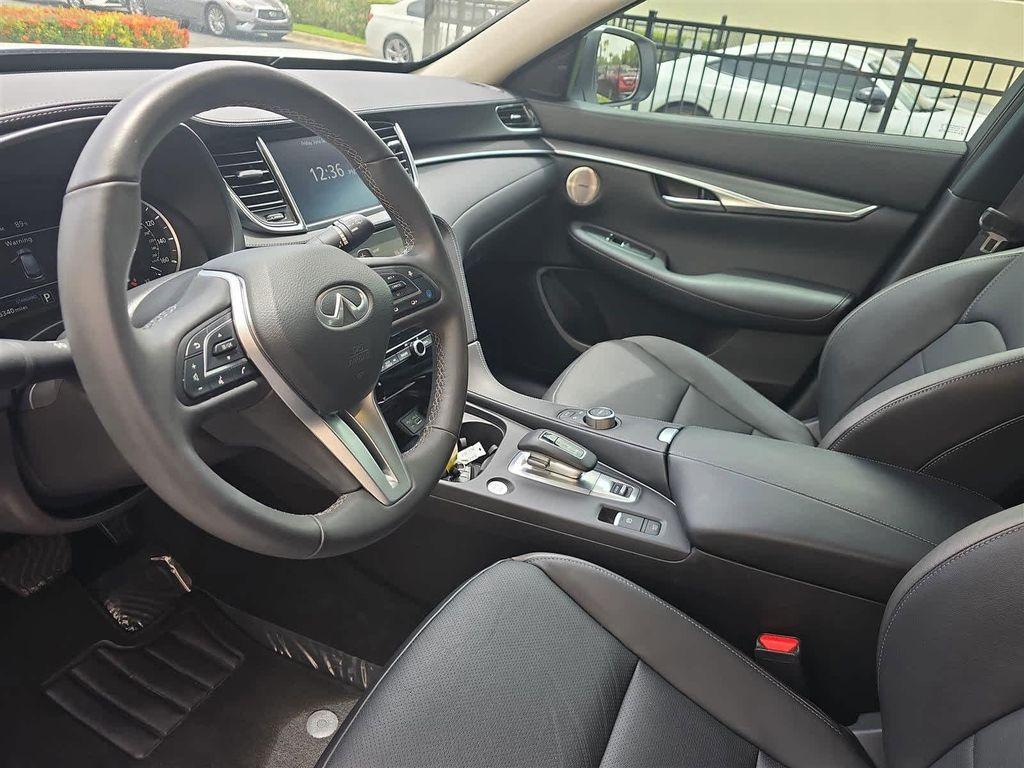 used 2025 INFINITI QX50 car, priced at $36,500