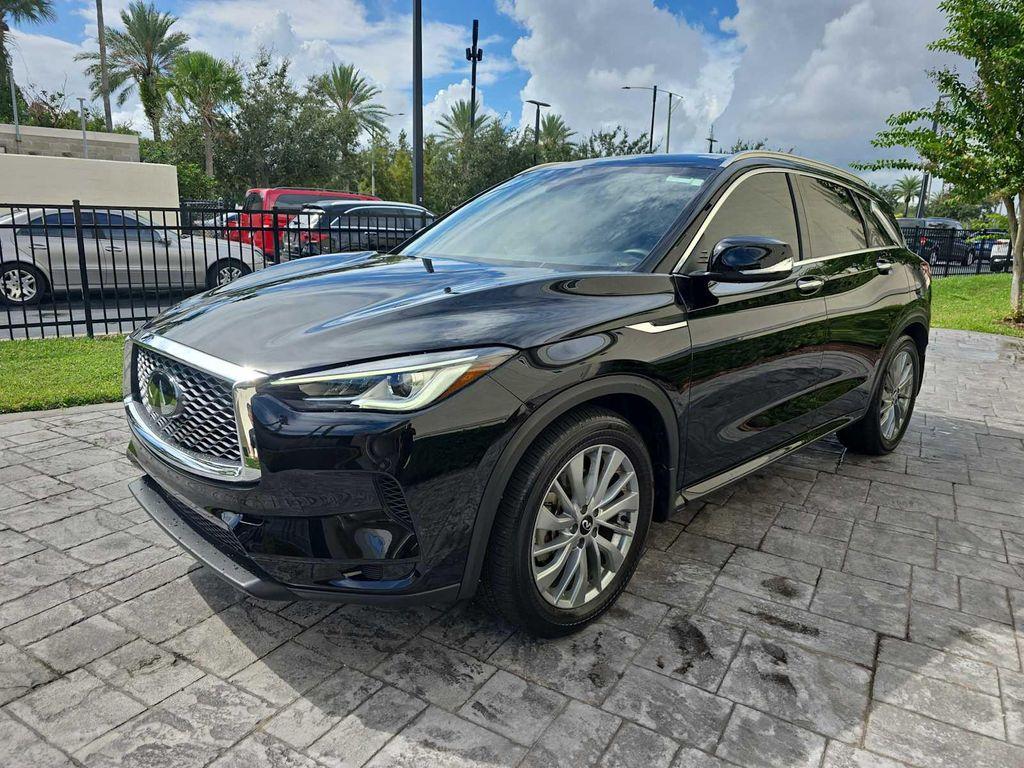 used 2025 INFINITI QX50 car, priced at $36,900