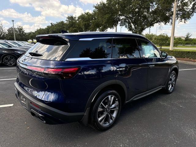 new 2025 INFINITI QX60 car, priced at $59,545