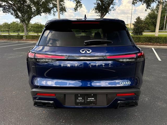 new 2025 INFINITI QX60 car, priced at $59,545