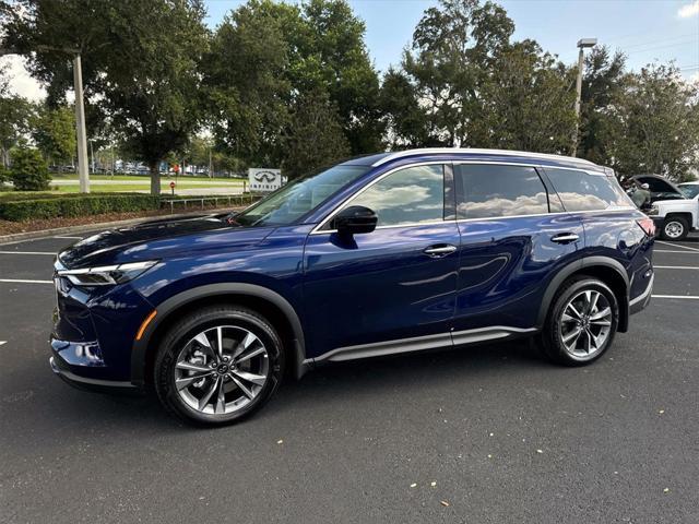 new 2025 INFINITI QX60 car, priced at $59,545