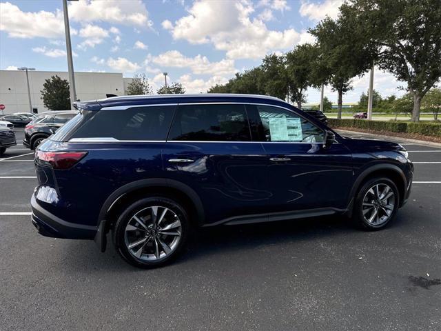 new 2025 INFINITI QX60 car, priced at $59,545