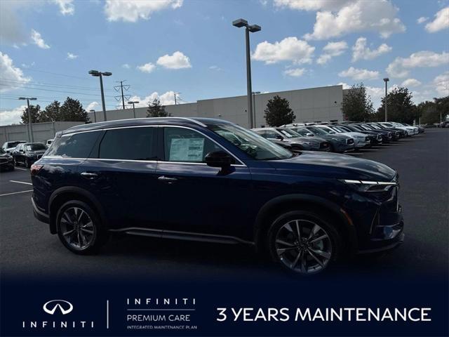 new 2025 INFINITI QX60 car, priced at $59,545