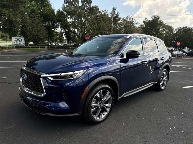 new 2025 INFINITI QX60 car, priced at $59,545