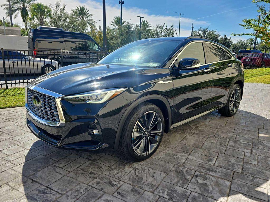 used 2025 INFINITI QX55 car, priced at $43,900