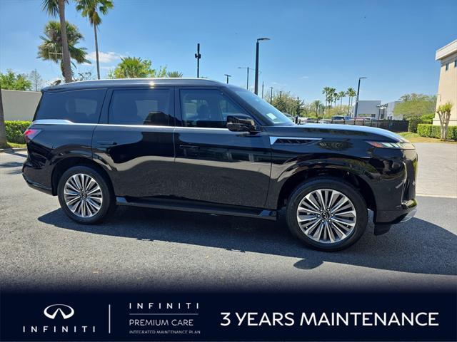 new 2025 INFINITI QX80 car, priced at $92,100