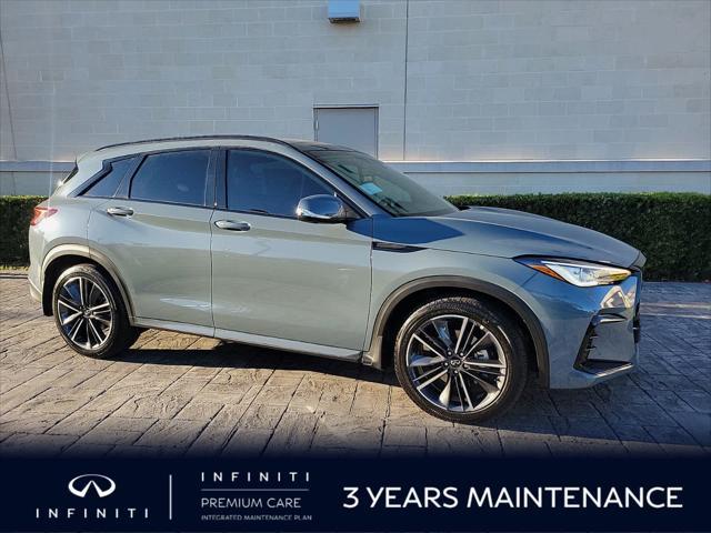 new 2025 INFINITI QX50 car, priced at $55,005