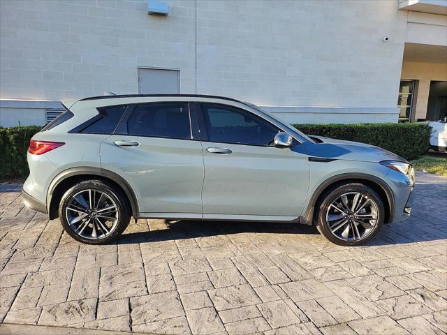 new 2025 INFINITI QX50 car, priced at $55,005