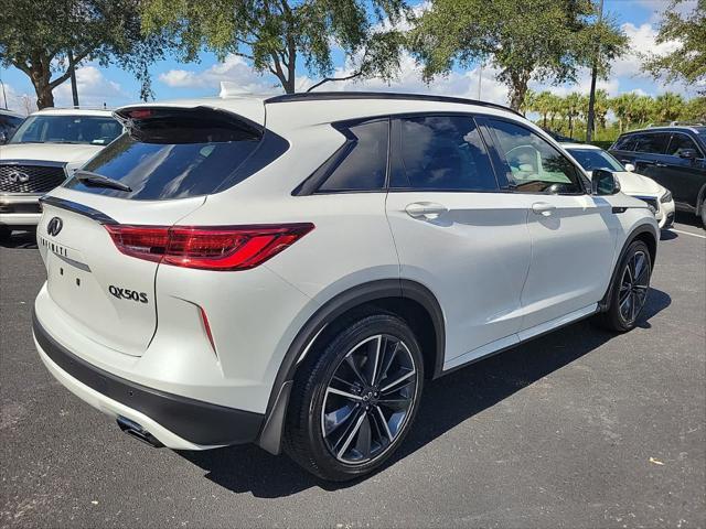 new 2025 INFINITI QX50 car, priced at $54,170