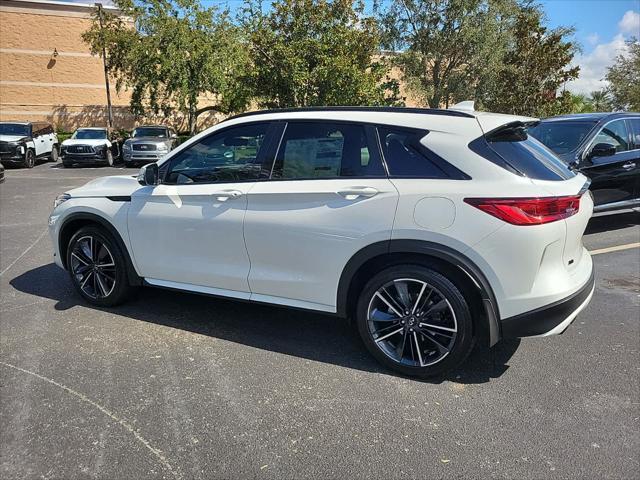 new 2025 INFINITI QX50 car, priced at $54,170