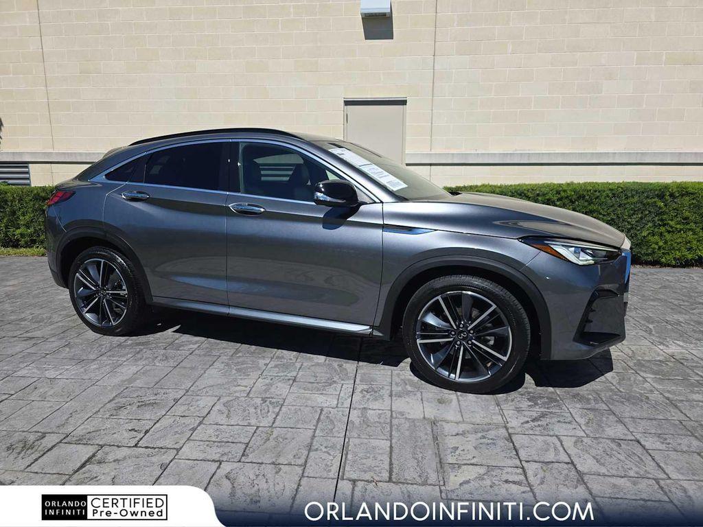 used 2024 INFINITI QX55 car, priced at $35,900