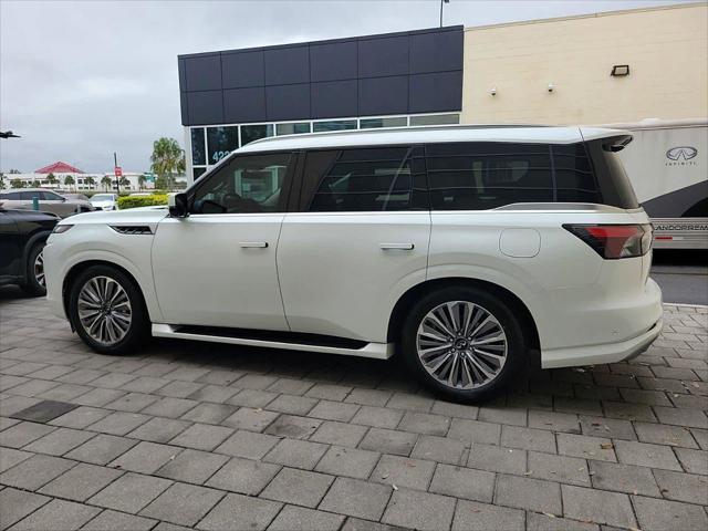 new 2025 INFINITI QX80 car, priced at $96,100