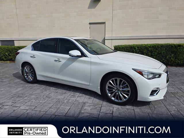 used 2024 INFINITI Q50 car, priced at $37,030