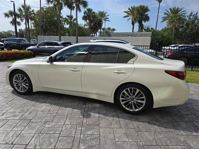 used 2024 INFINITI Q50 car, priced at $37,030