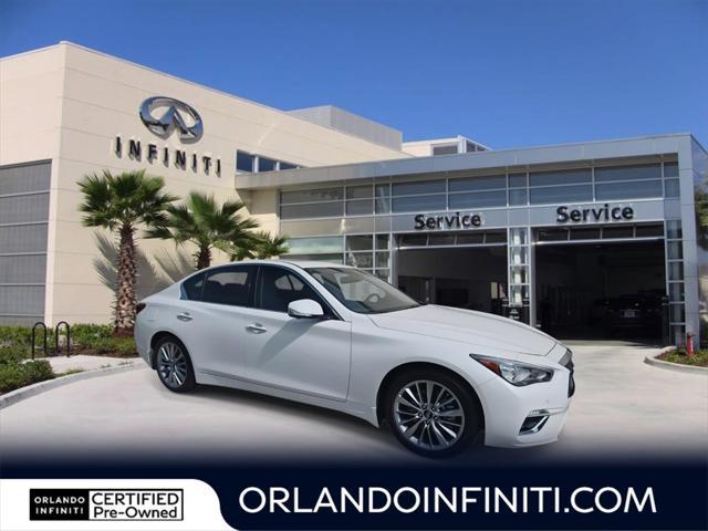 used 2024 INFINITI Q50 car, priced at $37,030