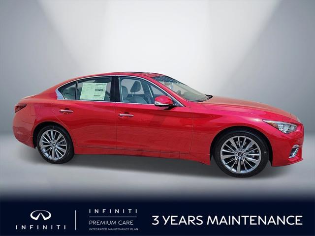 new 2024 INFINITI Q50 car, priced at $47,600