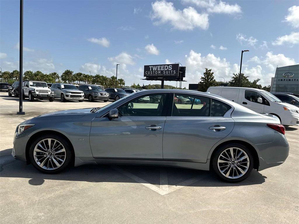 used 2018 INFINITI Q50 car, priced at $11,750