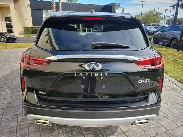 new 2025 INFINITI QX50 car, priced at $49,935