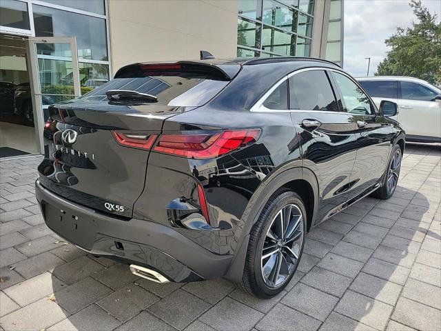 new 2025 INFINITI QX55 car, priced at $52,175