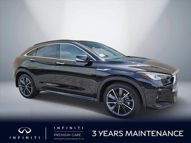 new 2025 INFINITI QX55 car, priced at $52,175