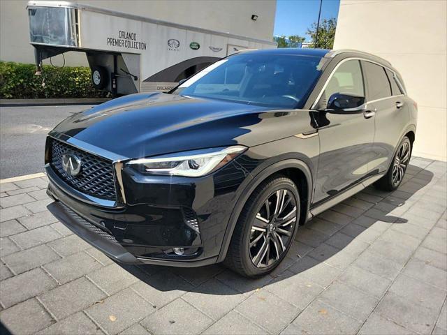 used 2021 INFINITI QX50 car, priced at $27,500