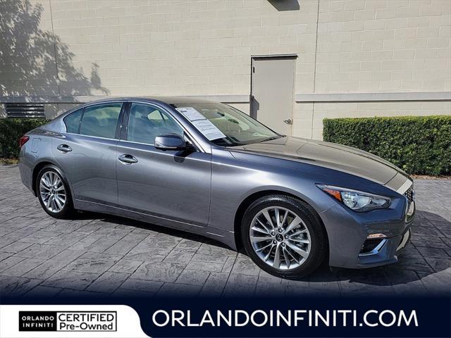 used 2024 INFINITI Q50 car, priced at $35,600