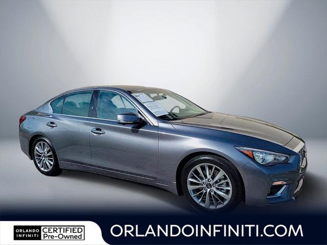 used 2024 INFINITI Q50 car, priced at $34,900