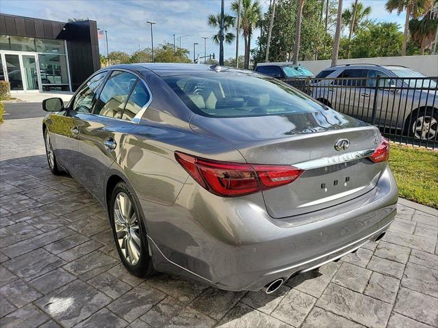 used 2024 INFINITI Q50 car, priced at $35,600