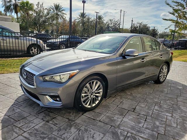 used 2024 INFINITI Q50 car, priced at $35,600