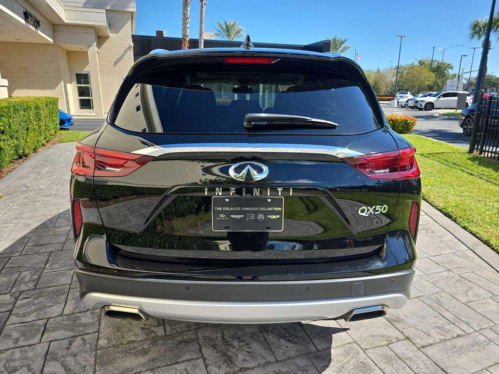 used 2022 INFINITI QX50 car, priced at $22,900