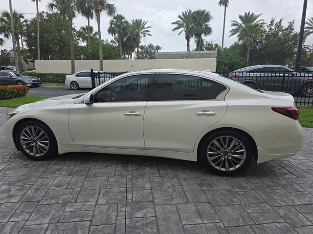 used 2024 INFINITI Q50 car, priced at $36,445
