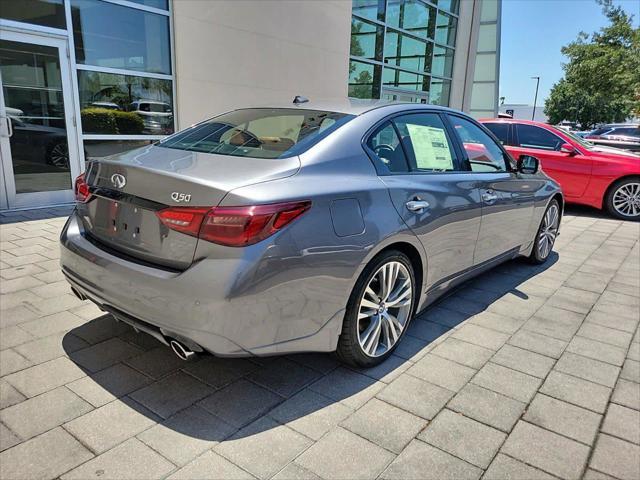 new 2024 INFINITI Q50 car, priced at $50,657