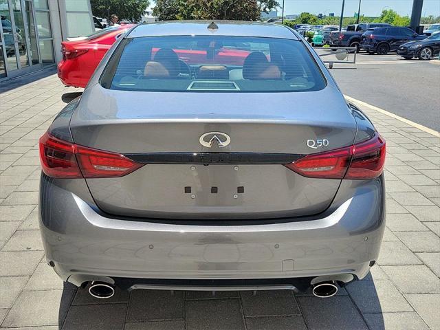 new 2024 INFINITI Q50 car, priced at $50,657