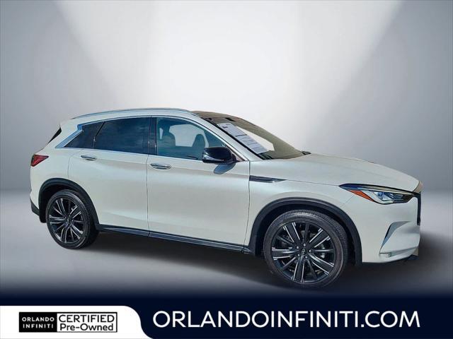 used 2022 INFINITI QX50 car, priced at $27,335